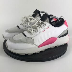 Puma RS-0 Sound White/Pink Athletic Running Shoes 366890 04 Men’s Size 9.5